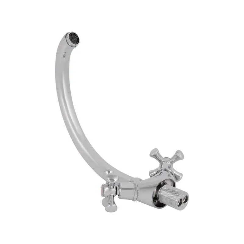 Змішувач для кухні Lidz Lamb 273F двохвентильний LDLAM273FCRM21890 Chrome — фото 5