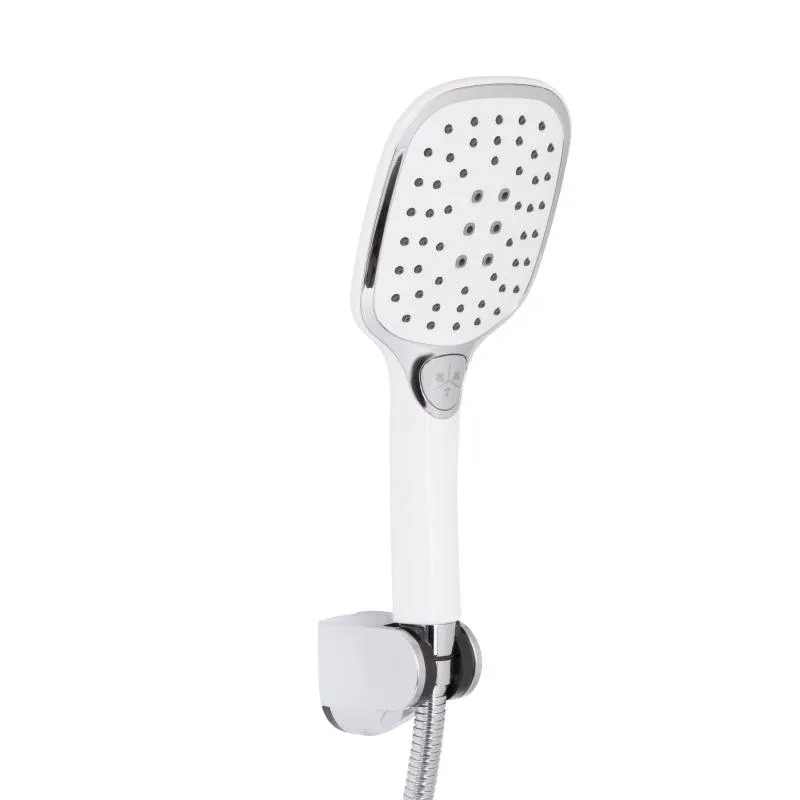 Змішувач для ванни Qtap Grand (з душовим гарнітуром) QTGRAWCR006 Chrome/White — фото 5