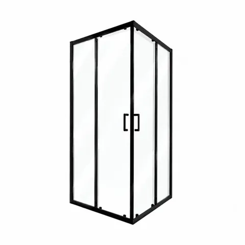 Душова кабіна Qtap Taurus BLA1099SC6 90х90 см, скло Clear 6 мм, покриття CalcLess, без піддона