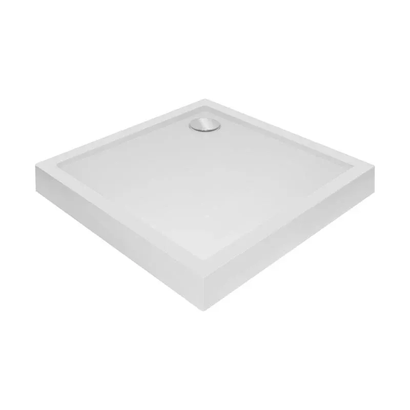 Душовий піддон Qtap Tern 308812C 80x80x12 см + сифон