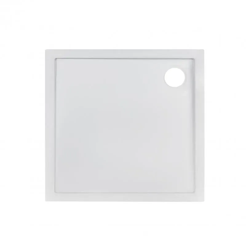 Душовий піддон Qtap Tern 308812C 80x80x12 см + сифон — фото 3