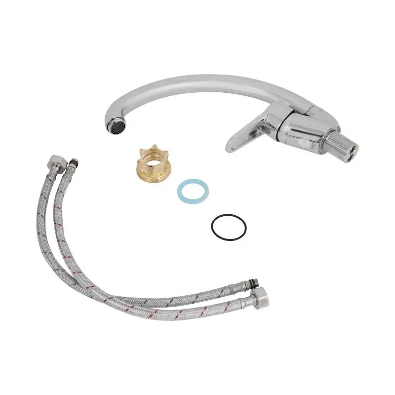 Змішувач для кухні Lidz Nicole 008F (k35) LDNIC008FCRM21877 Chrome — фото 7