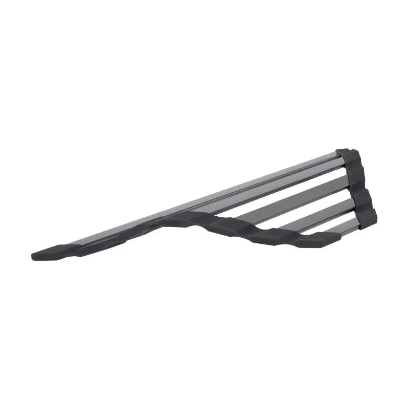 Сушарка на кухонну мийку кутова Lidz Acsis LA20 Black, плоска основа, для посуду 477х198 мм LDACS297BLM49773 — фото 4