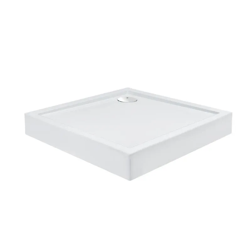 Набір Qtap душова кабіна Taurus CRM1099SC6 Clear 2020x900x900 мм + піддон Tern 309912C 90x90x12 см з сифоном — фото 10
