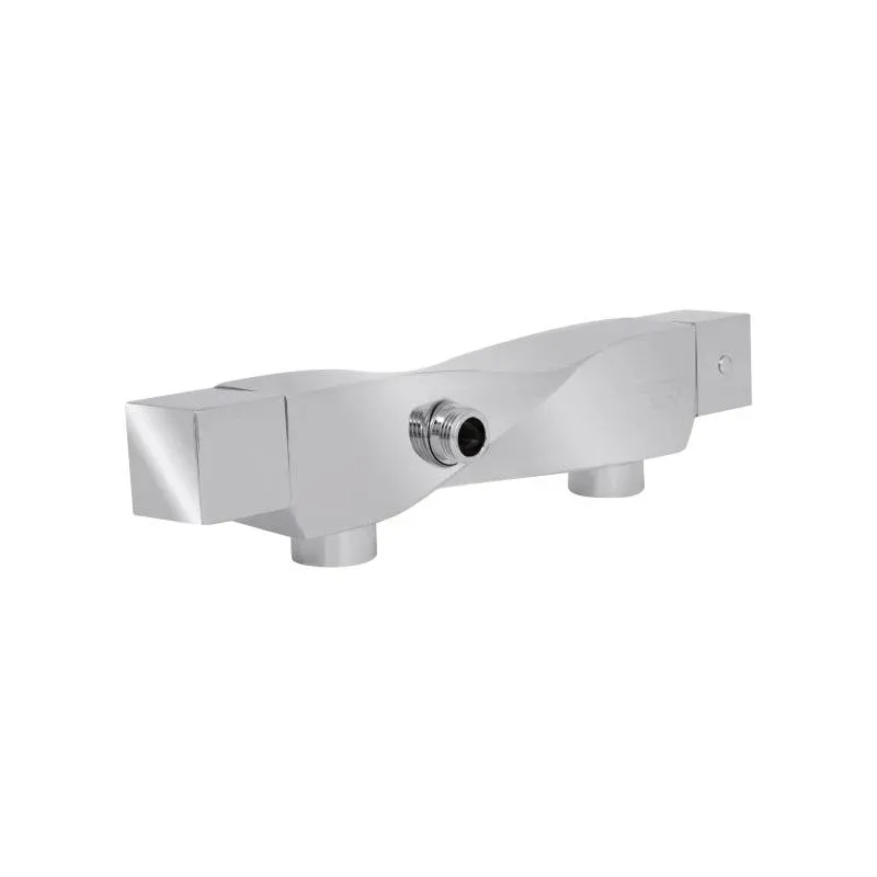 Змішувач для душу Qtap Zkrouceny термостатичний QTZKR40T105C Chrome — фото 4