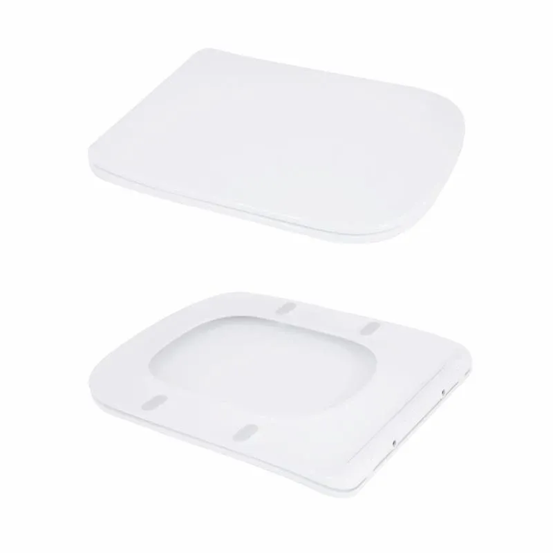 Унітаз-моноблок підлоговий Qtap Kolibri Ultra Quiet безобідковий з сидінням Soft-close WHITE QT10226380W — фото 7