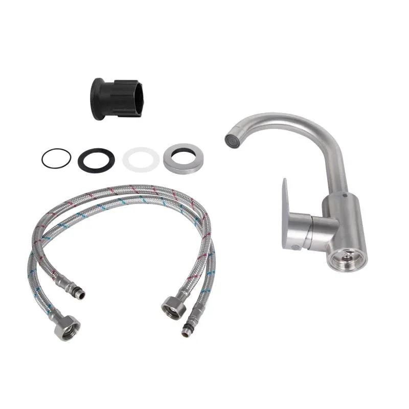 Змішувач для кухні Lidz Vida 015F2 (k35) LDVID015F2NKS43353 Nickel — фото 3