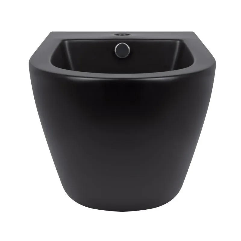Біде підвісне Qtap Robin 495х370х325 Matt black QT1355046FMB — фото 3