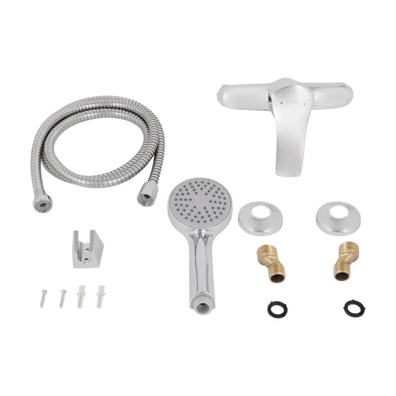 Змішувач для душу Lidz Anny 010 (з душовим гарнітуром) (k40) LDANN010CRM35124 Chrome — фото 6
