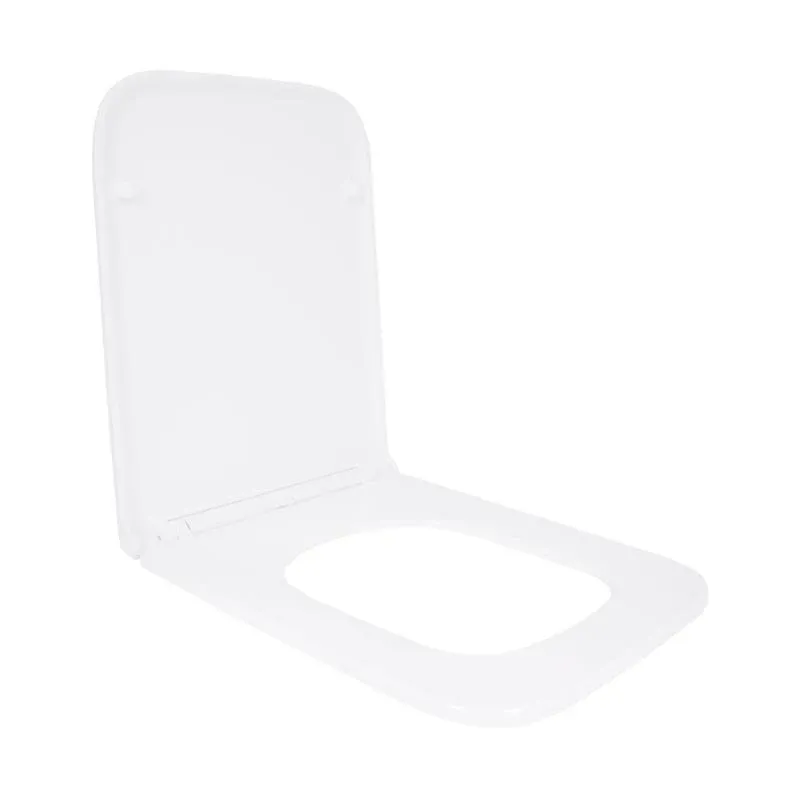 Сидіння для унітазу Qtap (Gemini 520) 448x357x38,5 мм, White, з мікроліфтом, Slim Duroplast, Quick Release QTSC179W49386 — фото 3