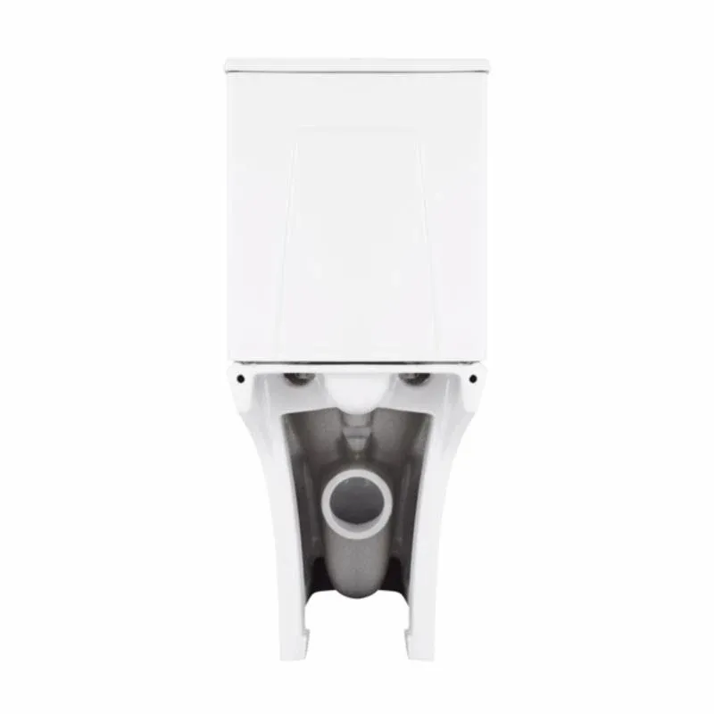 Унітаз-компакт Qtap Presto Quadro безободковий з сидінням Soft-close QT24221215AW — фото 7