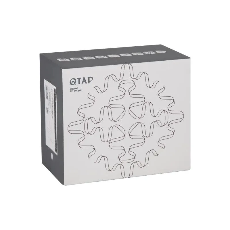 Змішувач для раковини Qtap Gemini (з гігієнічним душем) QTGEM272GMB45692 Gunmetal Black PVD — фото 8