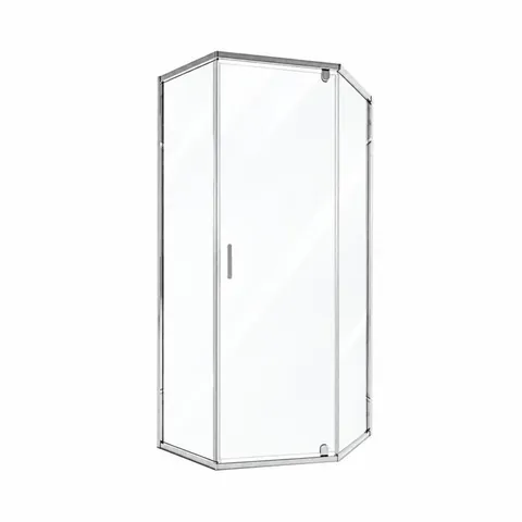 Душова кабіна Qtap Scorpio CRM10995-AC6 90х90 см, скло Clear 6 мм, CalcLess, без піддона