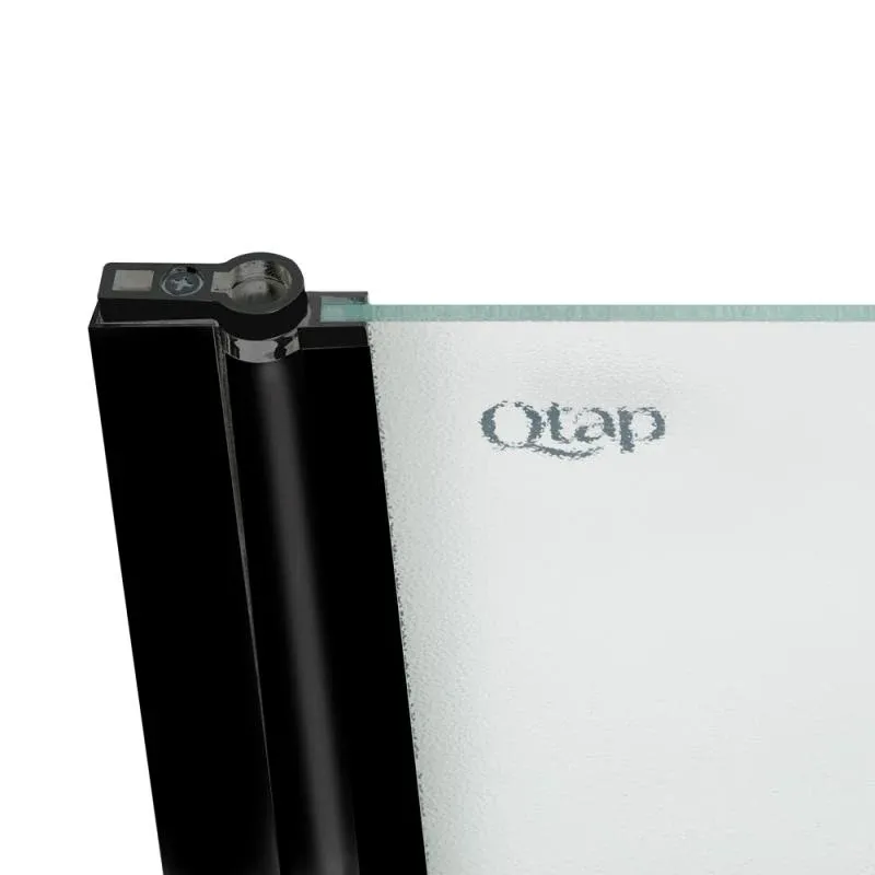 Штора на ванну Qtap Standard BLM407513APL скло Pear 6 мм, 75х140 см, ліва — фото 4