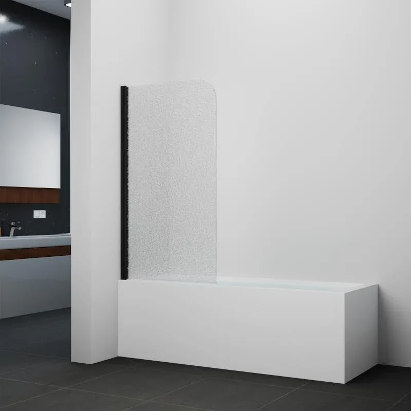 Штора на ванну Qtap Standard BLM407513APL скло Pear 6 мм, 75х140 см, ліва — фото 7