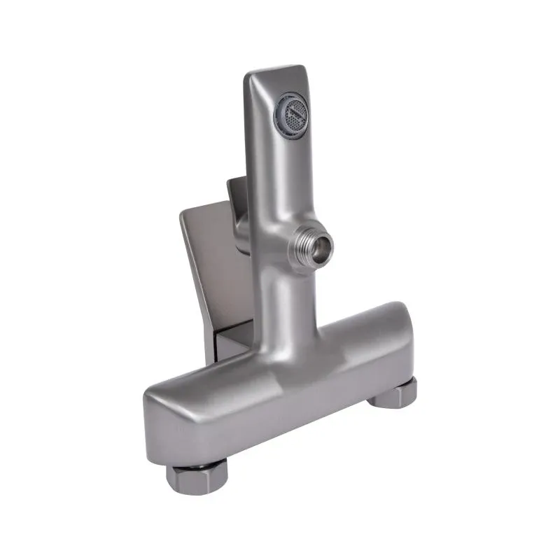 Змішувач для ванни Qtap Presto (з душовим гарнітуром) QTPRE259GRP45584 Gunmetal Black — фото 4