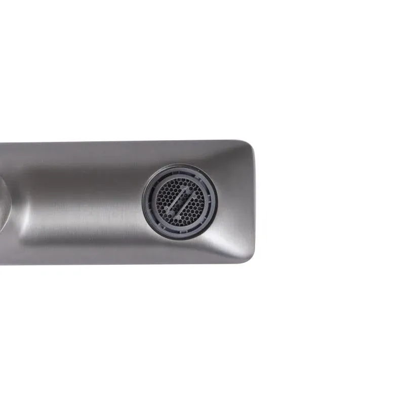 Змішувач для ванни Qtap Presto (з душовим гарнітуром) QTPRE259GRP45584 Gunmetal Black — фото 6