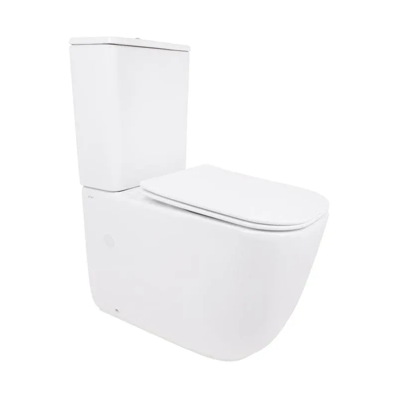 Унітаз підлоговий Qtap Aquarius Ultra Quiet 620×355×790 мм з сидінням Soft-close, White QTAQAW27W49262