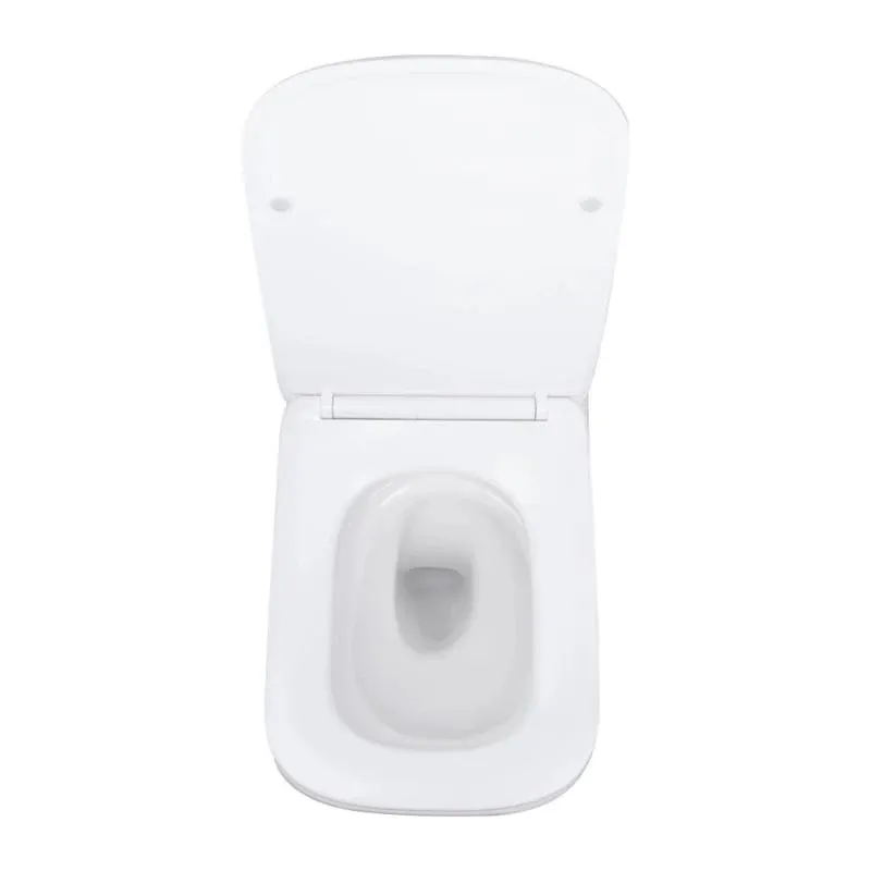 Готове рішення Qtap для ванної кімнати: підвісний унітаз Tern Ultra Quiet 525x345x360 + комплект інсталяції Nest 4 в 1 (лінійна клавіша White) — фото 6