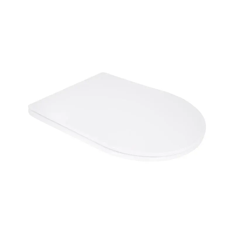 Сидіння для унітазу Qtap (Taurus 520) 455x365x38 мм, White, з мікроліфтом, Slim Duroplast, Quick Release QTSC179W49384