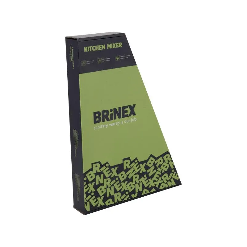 Змішувач для кухні U-образний Brinex Pure 015F U-образний  Nickel BRIPUR015FNKL — фото 6