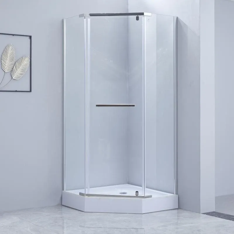 Душова кабіна Lidz Dozorca SC90x90.CRM.LOW.TR, скло прозоре 6 мм — фото 7