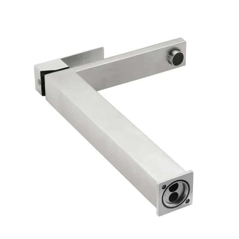Змішувач для раковини високий Lidz Helix 001FH (k35)  LDHEL001FHNKS49179 Nickel — фото 4