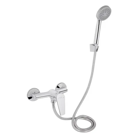 Змішувач для душу Lidz Gloria 010 (з душовим гарнітуром) (k35) LDGLO010CRM35101 Chrome