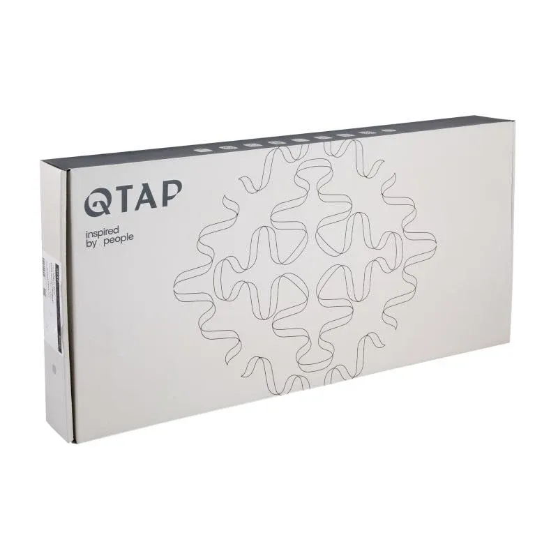 Змішувач для кухні Qtap Vlasta New з висувним виливом QTVLA344GMB45647 Gunmetal Black PVD — фото 6