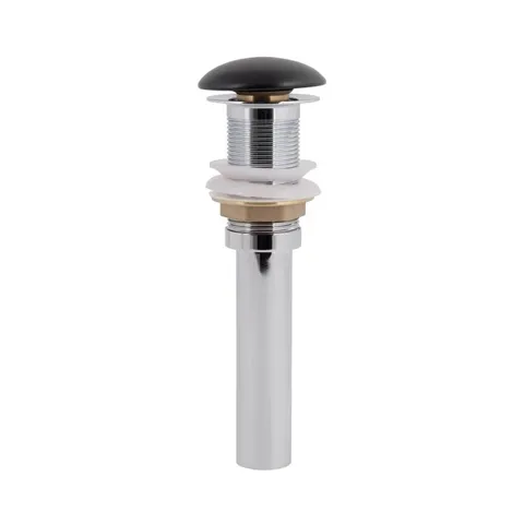 Донний клапан для раковини Qtap PU03 225х70х70 Matt black