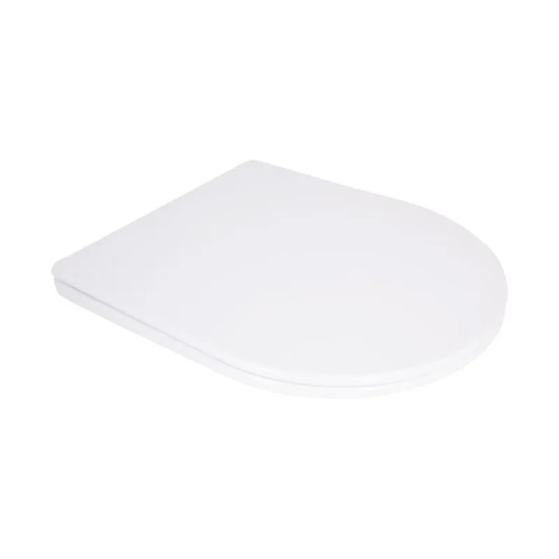Qtap Сидіння для унітаза (Jay 640, Swan 640) 422x360x30 мм, White, з мікроліфтом, Slim Duroplast, Quick Release QTSC179W48699