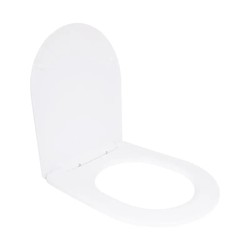 Qtap Сидіння для унітаза (Jay 640, Swan 640) 422x360x30 мм, White, з мікроліфтом, Slim Duroplast, Quick Release QTSC179W48699 — фото 4