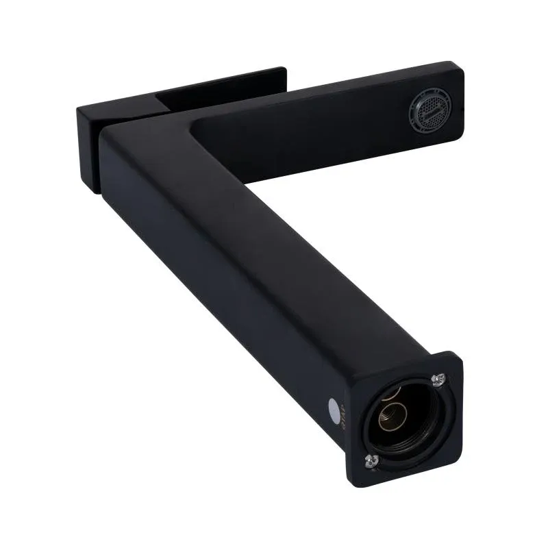 Змішувач для раковини Qtap Gemini високий QTGEM269BLM45678 Black Matt — фото 3