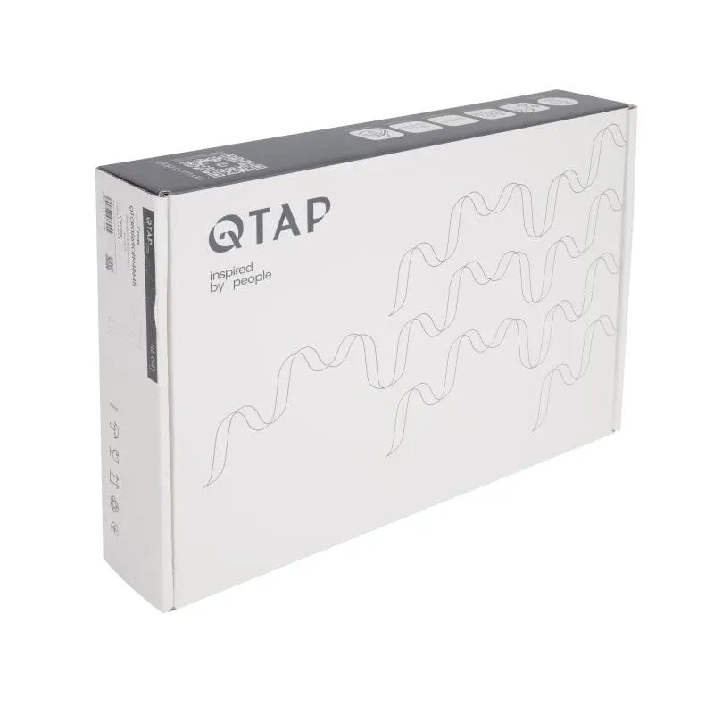 Змішувач для раковини високий Qtap Crow  QTCRO269CRM48645 Chrome — фото 8