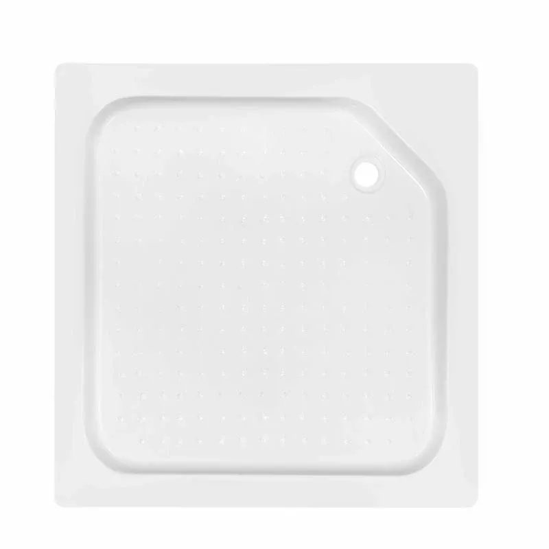 Душова кабіна Lidz Wawel SC90x90.SAT.LOW.FR, скло Frost 4 мм + Lidz Душовий піддон KAPIELKA ST90x90х14 — фото 9