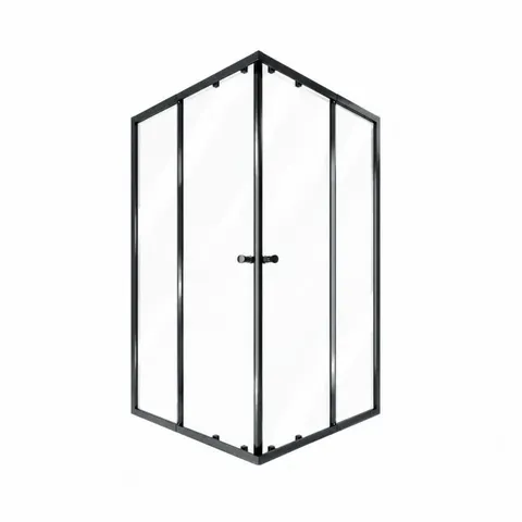 Душова кабіна Qtap Pisces BLA109-11SC5 90-105x90-105 см, скло Clear 5 мм без піддона