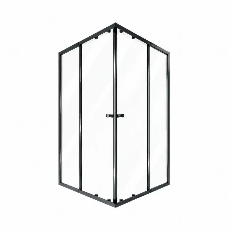 Душова кабіна Qtap Pisces BLA109-11SC5 90-105x90-105 см, скло Clear 5 мм без піддона