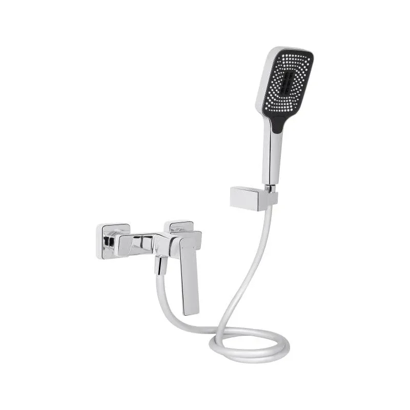 Змішувач для душу Qtap Capricorn з душовим гарнітуром Chrome (k35) QTCAP4060102C48221