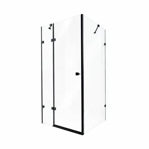 Душова кабіна Qtap Capricorn BLA10128RC6 120x80 см, скло Clear 6 мм, покриття CalcLess без піддона