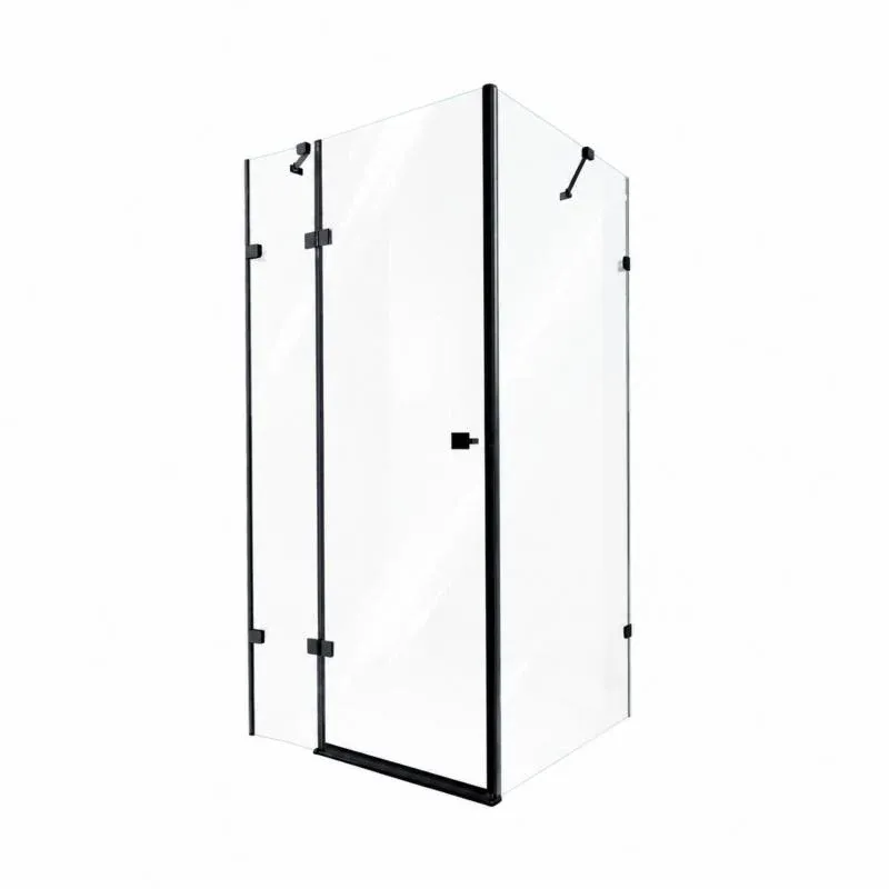 Душова кабіна Qtap Capricorn BLA10128RC6 120x80 см, скло Clear 6 мм, покриття CalcLess без піддона