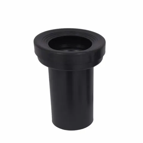Патрубок Qtap зливний прямий DN90 140х140х186 мм для інсталяції Standard QTSTD167BL49808