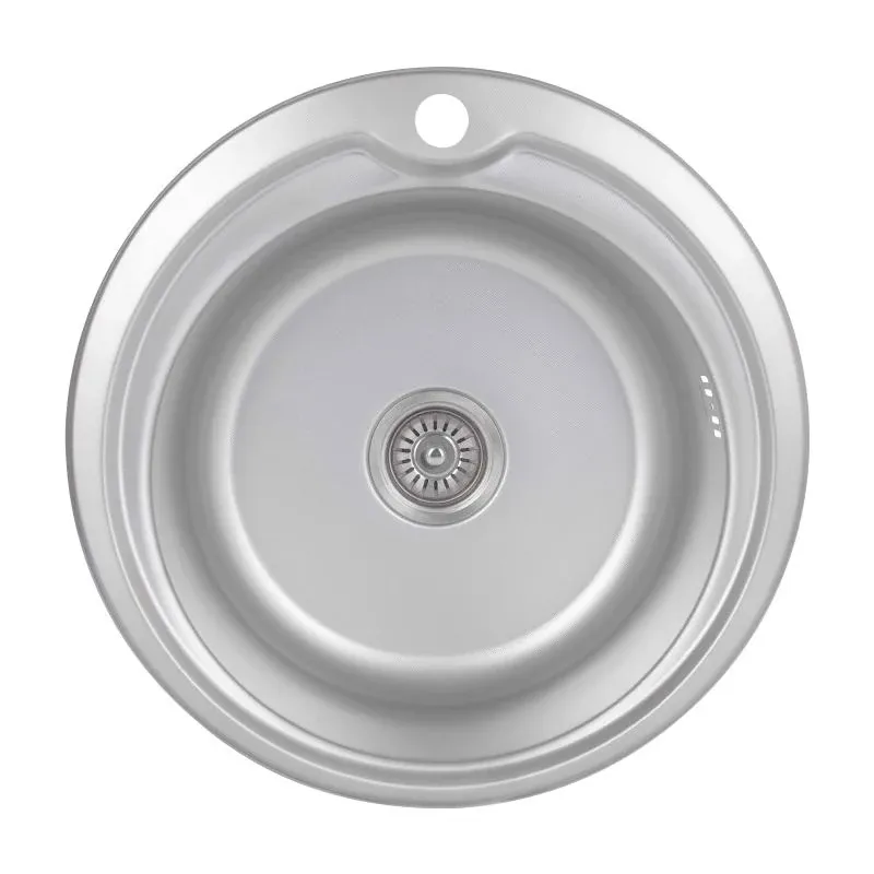 Кухонна мийка Brinex 510-D 0,8 мм Micro Decor (BRIN510MDEC08)