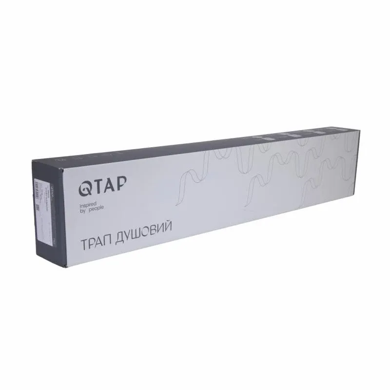 Трап Qtap Dry Tile304-900 лінійний з комбінованим закривом під плитку 900 мм — фото 8
