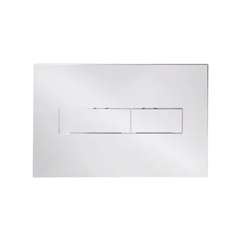 Клавіша змиву Qtap Standard 152x236x28 мм, Chrome, лінійна QTSTD164CRM49472