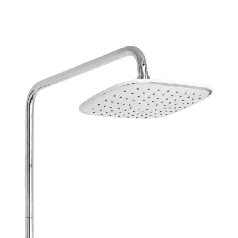 Душова система універсальна Qtap Grand на три споживачі (з виливом) QTGRAWCR1004 Chrome/White — фото 7