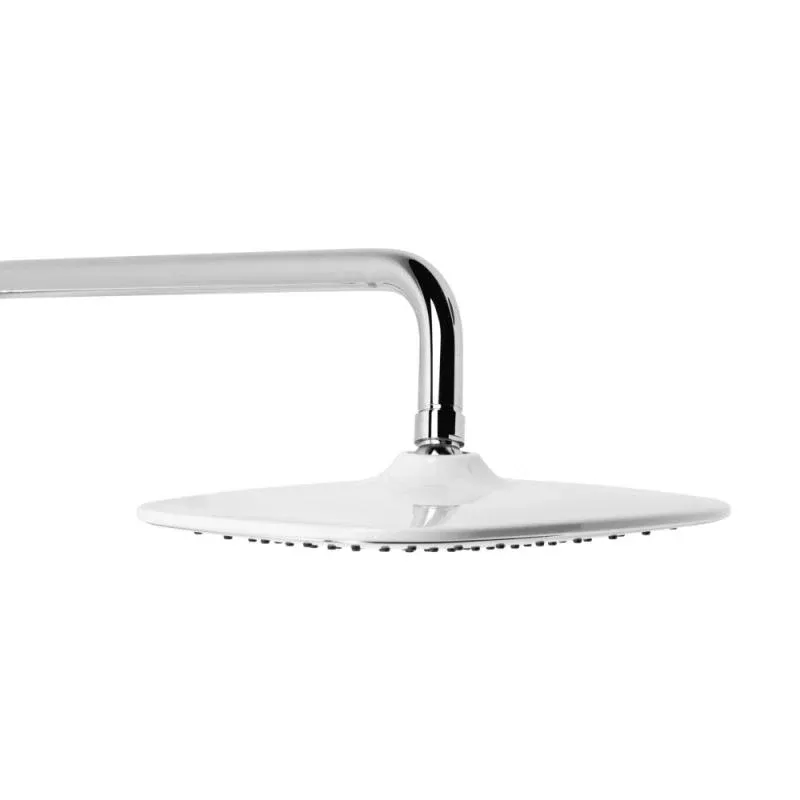 Душова система універсальна Qtap Grand на три споживачі (з виливом) QTGRAWCR1004 Chrome/White — фото 9