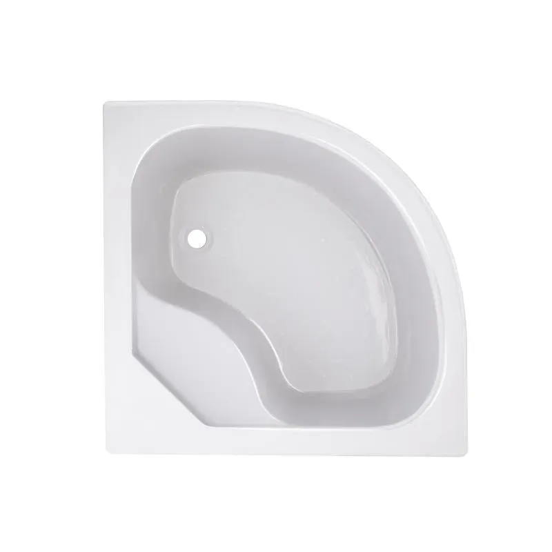 Душова кабіна Latwa SC80x80.SAT.HIGH.FR полукругла, скло Frost 4 мм + Душовий піддон KAPIELKA ST80x80x41, з панеллю Lidz — фото 9