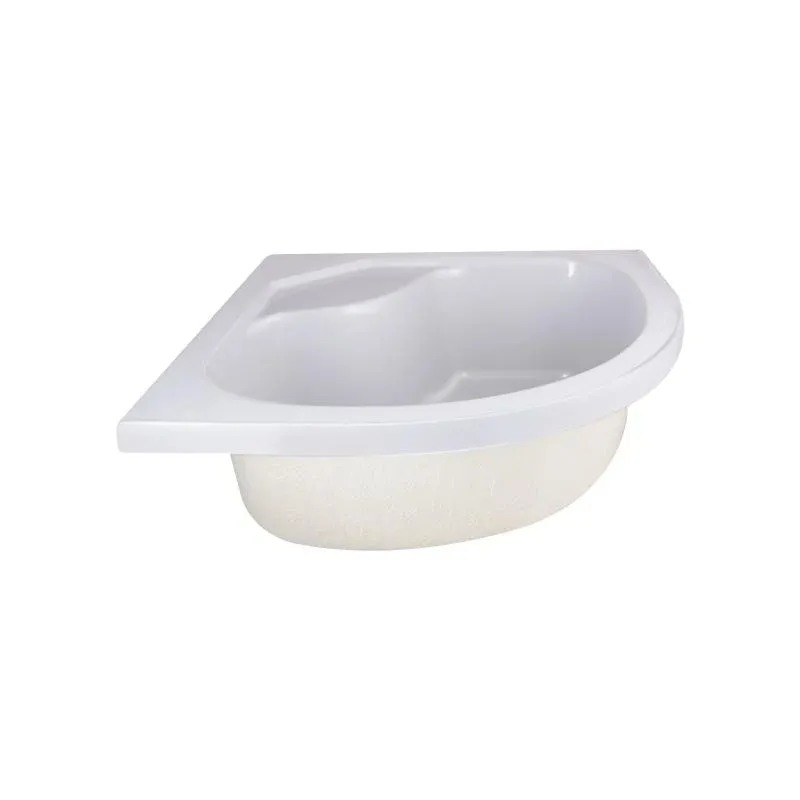 Душова кабіна Latwa SC80x80.SAT.HIGH.FR полукругла, скло Frost 4 мм + Душовий піддон KAPIELKA ST80x80x41, з панеллю Lidz — фото 10