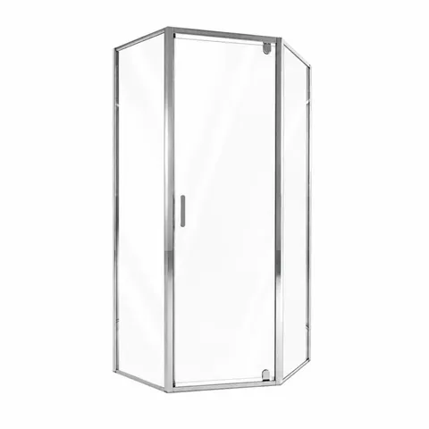 Душова кабіна Qtap Leo CRM10995-AC6 90х90 см, скло Clear, CalcLess, 6 мм без піддона