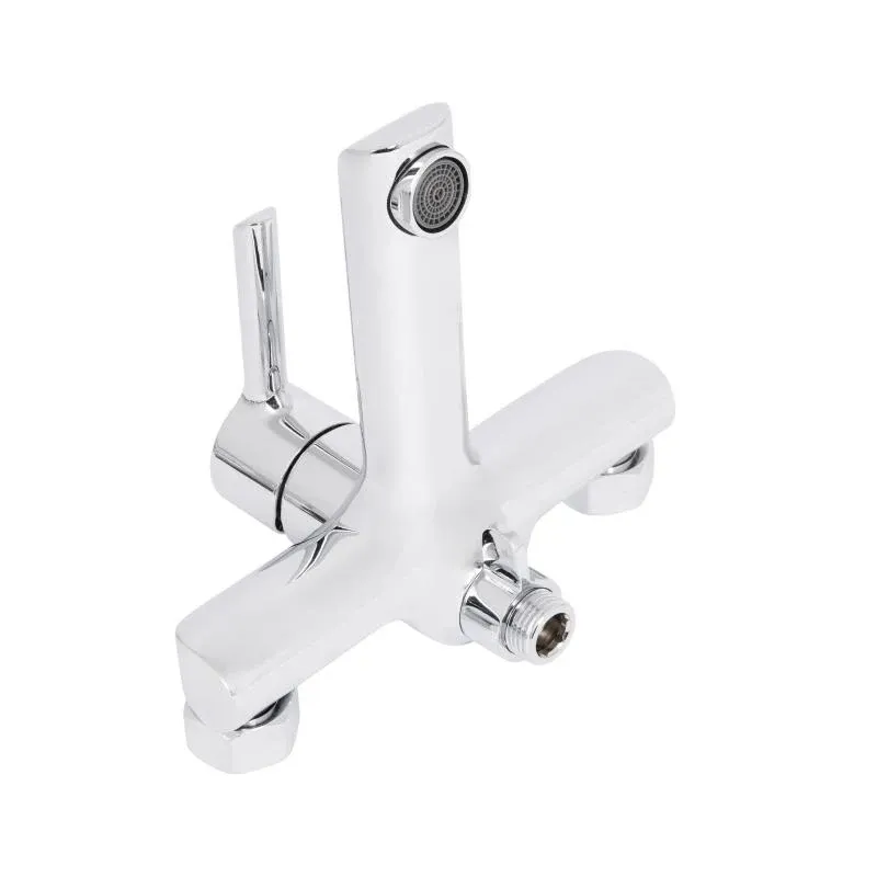 Змішувач для ванни Qtap Grand (з душовим гарнітуром) QTGRACRM006 Chrome — фото 4